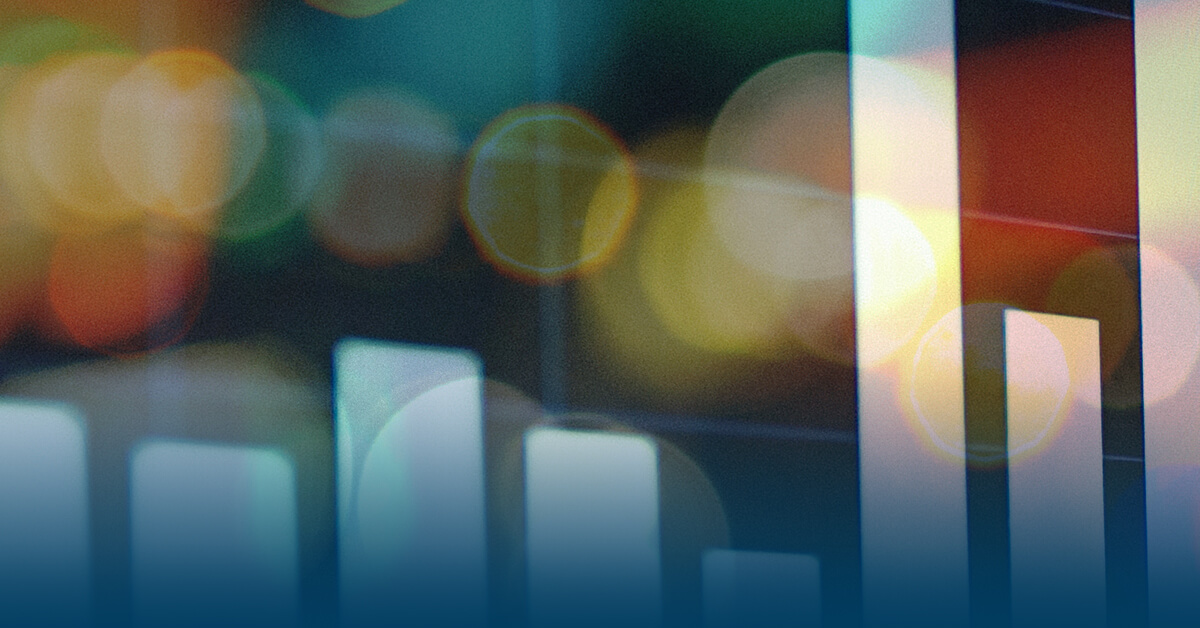 Colorful data graphic