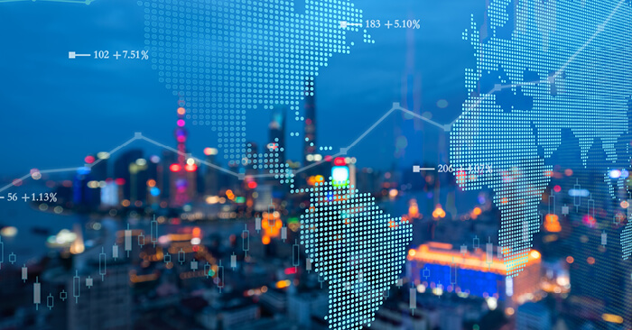 Global data graphic